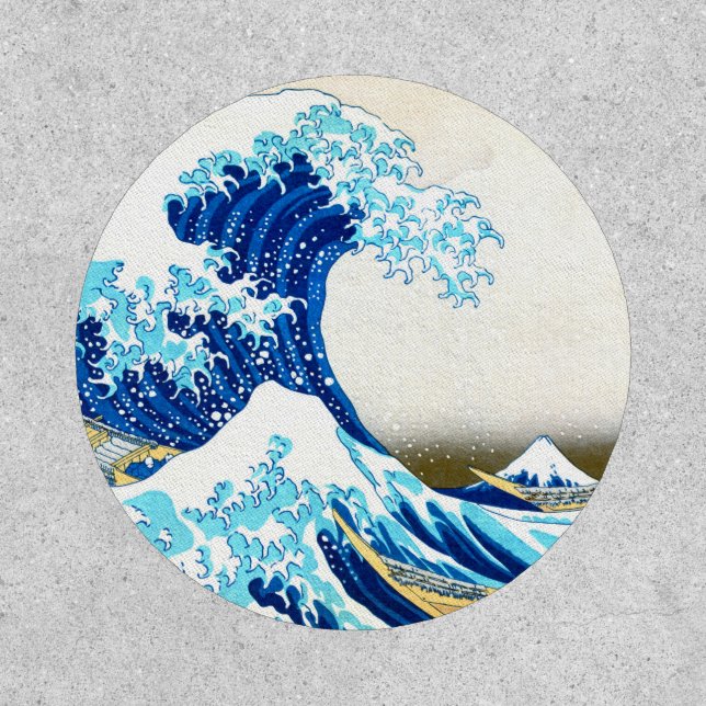 The Great Wave off Kanagawa (神奈川沖浪裏)  Patch (Front)