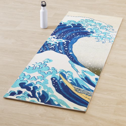 The Great Wave off Kanagawa 神奈川沖浪裏 Yoga Mat
