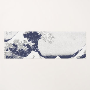 The Great Wave off Kanagawa (神奈川沖浪裏) Yoga Mat