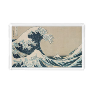 The Great Wave off Kanagawa Acrylic Tray