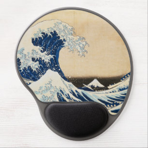 The Great Wave off Kanagawa by Hokusai Gel Mouse Pad