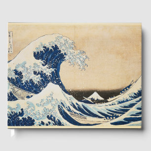 The Great Wave off Kanagawa by Hokusai Guest Book