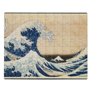 The Great Wave off Kanagawa by Hokusai Jigsaw Puzzle
