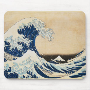 The Great Wave off Kanagawa by Hokusai Mouse Pad