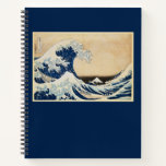The Great Wave Off Kanagawa By Hokusai Notebook at Zazzle