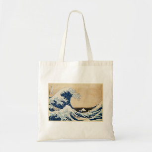 The Great Wave off Kanagawa by Hokusai Tote Bag