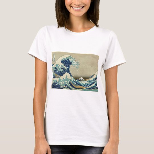 The Great Wave off Kanagawa by Katsushika Hokusai TShirt