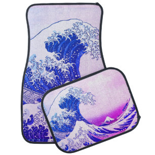 The Great Wave Off Kanagawa Car Floor Mat