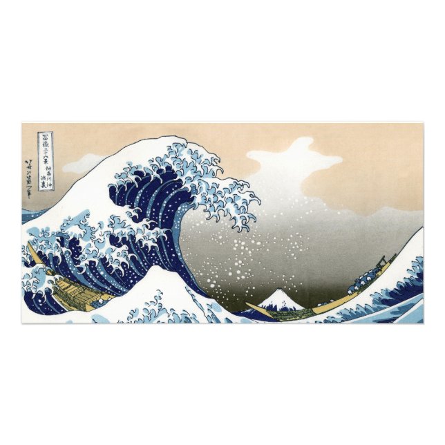 The Great Wave Off Kanagawa Card (Front)