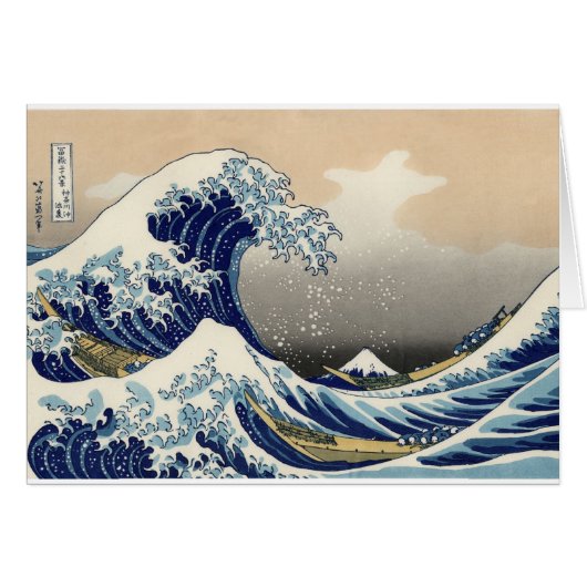The Great Wave off Kanagawa Cards (Front Horizontal)