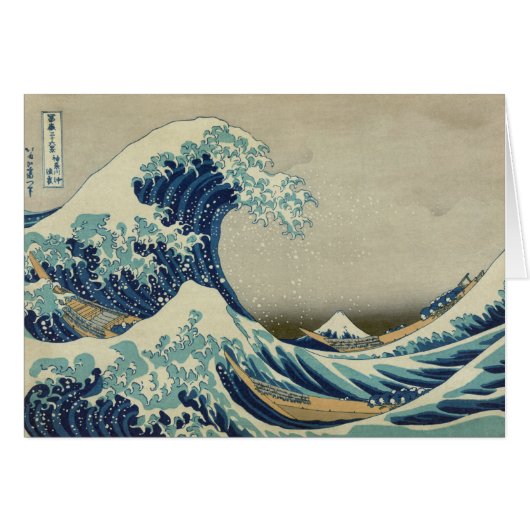The Great Wave off Kanagawa Cards (Front Horizontal)