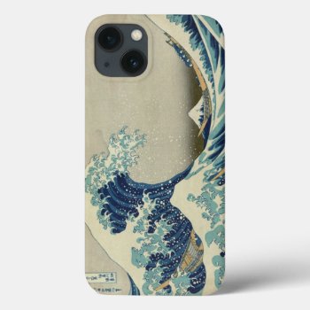 The Great Wave Off Kanagawa Iphone 13 Case by vintage_gift_shop at Zazzle
