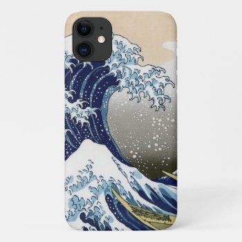 The Great Wave Off Kanagawa Iphone 11 Case by Zazilicious at Zazzle