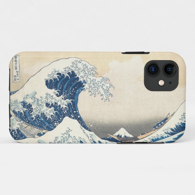 The Great Wave off Kanagawa Case-Mate iPhone Case (Back (Horizontal))