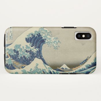 The Great Wave Off Kanagawa Iphone Xs Case by vintage_gift_shop at Zazzle