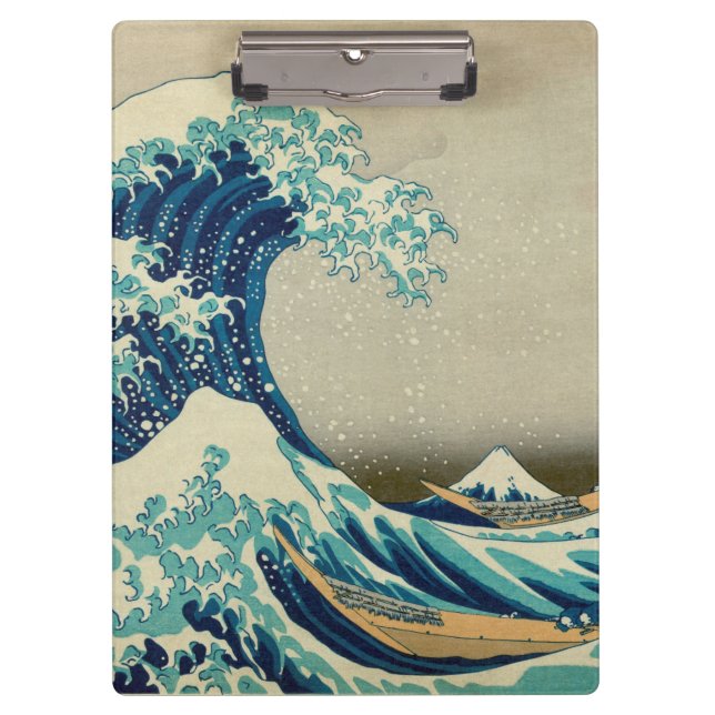 The Great Wave off Kanagawa Clipboard (Front)