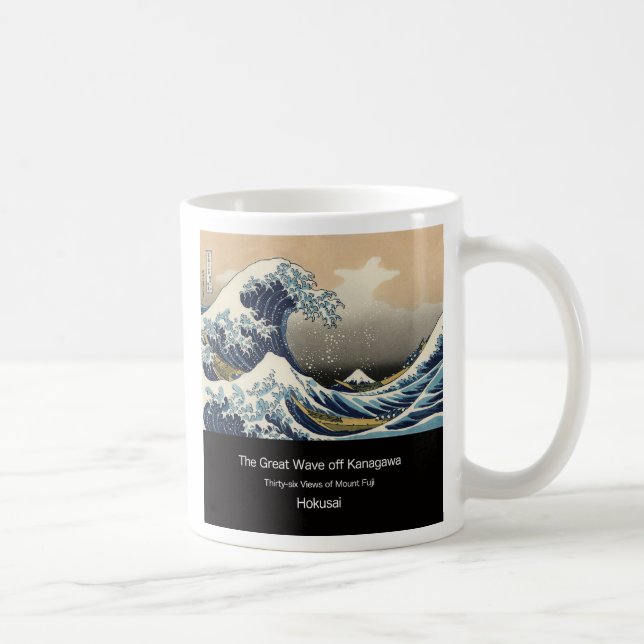 The Great Wave off Kanagawa Coffee Mug (Right)