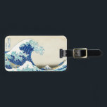 The Great Wave off Kanagawa Custom Luggage Tag<br><div class="desc">The Great Wave off Kanagawa also known as The Great Wave or simply The Wave, is a woodblock print by the Japanese artist Katsushika Hokusai. Example of ukiyo-e art, it was published sometime between 1830 and 1833 as the first in Hokusai's series Thirty-six Views of Mount Fuji, and is his...</div>
