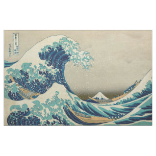 The Great Wave off Kanagawa Fabric