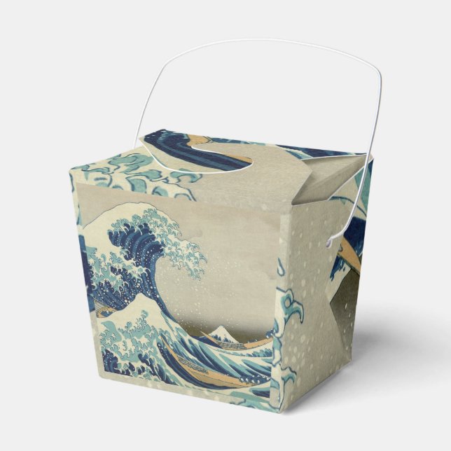The Great Wave off Kanagawa Favor Boxes (Front Side)
