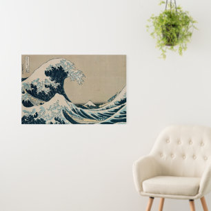 The Great Wave off Kanagawa Foam Board