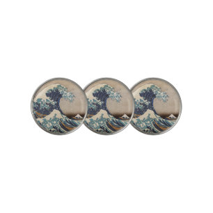 The Great Wave off Kanagawa Golf Ball Marker