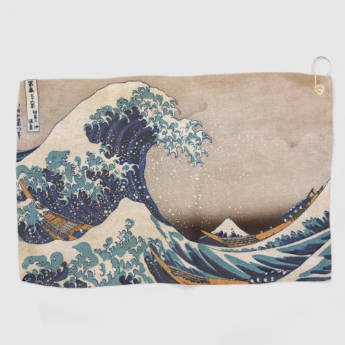 The Great Wave off Kanagawa Golf Towel