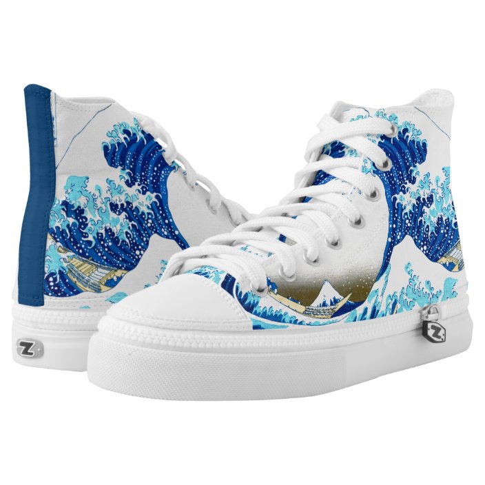 the great wave off kanagawa shoes