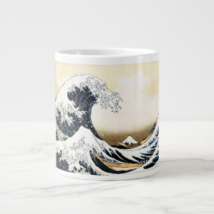 The Great Wave Off Kanagawa Hokusai, Japanese art Giant Coffee Mug