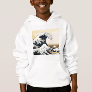 The Great Wave Off Kanagawa Hokusai, Japanese art Hoodie