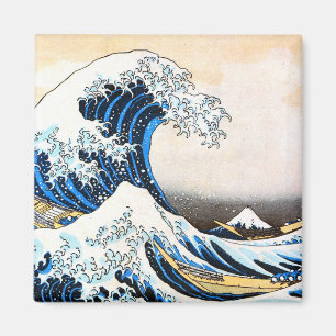 The Great Wave off Kanagawa, Hokusai Magnet