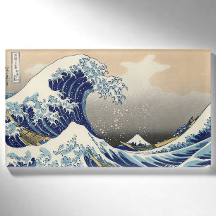 The Great Wave off Kanagawa Hokusai Name Tag