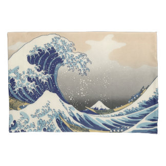 The Great Wave off Kanagawa Hokusai Pillow Case