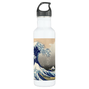 The Great Wave off Kanagawa Hokusai Stainless Steel Water Bottle