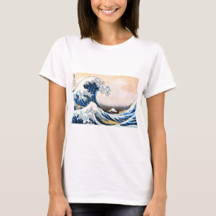 The Great Wave off Kanagawa, Hokusai T-Shirt