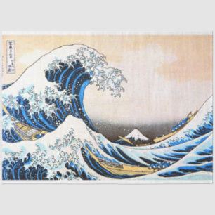 The Great Wave off Kanagawa, Hokusai Tissue Paper