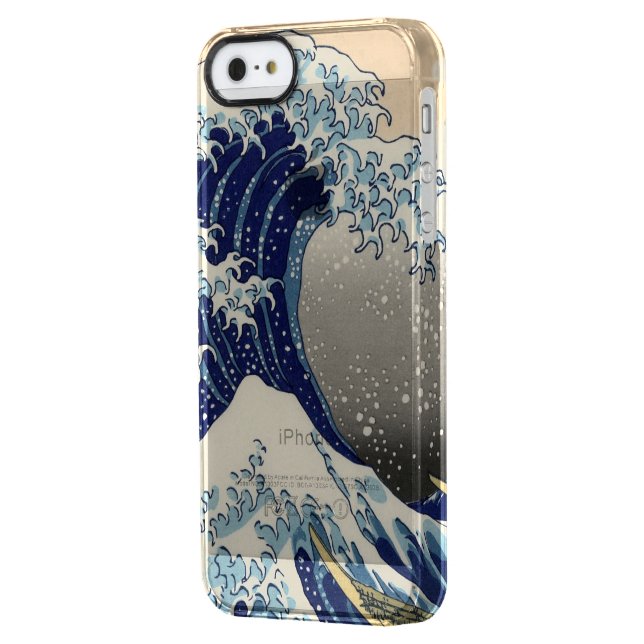 The Great Wave off Kanagawa Hokusai Uncommon iPhone Case (Back Left)