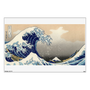 The Great Wave off Kanagawa Hokusai Wall Decal