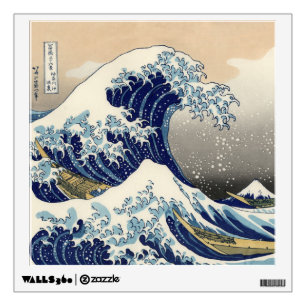 The Great Wave off Kanagawa Hokusai Wall Decal