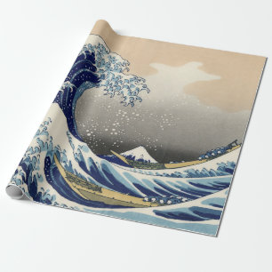 The Great Wave off Kanagawa Hokusai Wrapping Paper