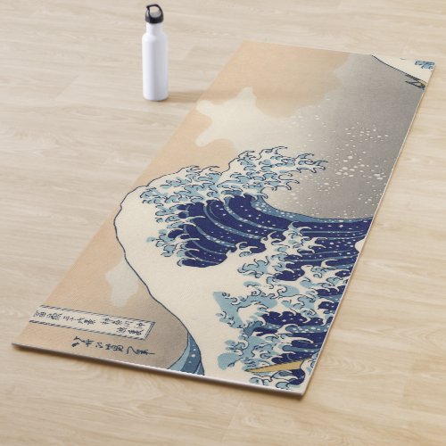 The Great Wave off Kanagawa Hokusai Yoga Mat