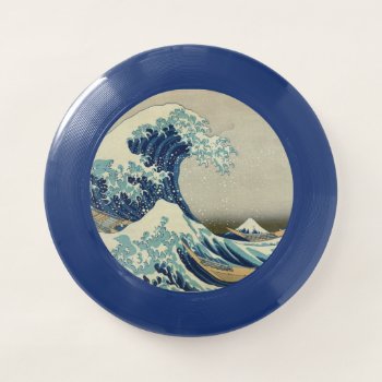 The Great Wave Off Kanagawa Kanagawa-oki Nami Ura Wham-o Frisbee by Rad_Designs at Zazzle