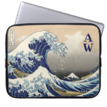 The Great Wave Off Kanagawa Laptop Sleeve at Zazzle