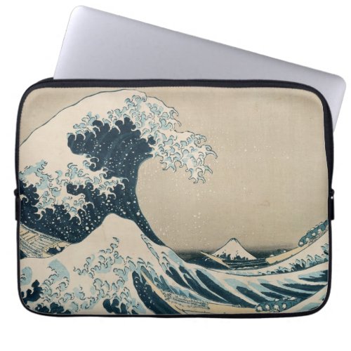 The Great Wave off Kanagawa Laptop Sleeve