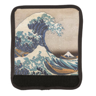 The Great Wave off Kanagawa Luggage Handle Wrap