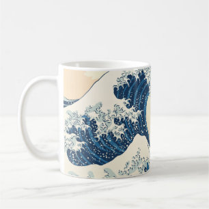 The great wave off kanagawa painting reproduction  coffee mug