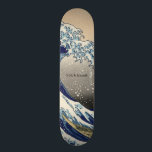 The Great Wave Off Kanagawa Personalized Skateboard<br><div class="desc">Vintage Japanese art The Great Wave off Kanagawa or the wave ...   stunning artwork in ukiyo-e style by a great master Katsushika Hokusai .. skateboard deck from Ricaso</div>