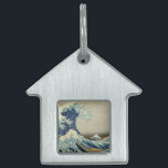 The Great Wave off Kanagawa Pet ID Tag<br><div class="desc">The Great Wave off Kanagawa, also known as The Great Wave or simply The Wave, is a woodblock print by the Japanese artist Katsushika Hokusai. Example of ukiyo-e art, it was published sometime between 1830 and 1833 as the first in Hokusai's series Thirty-six Views of Mount Fuji, and is his...</div>