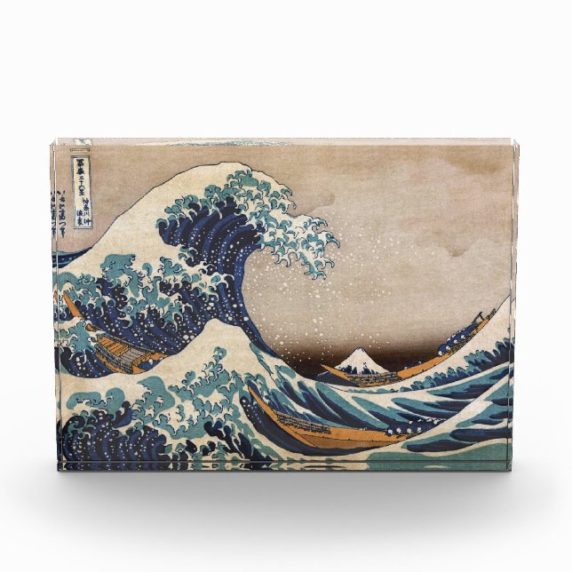 The Great Wave off Kanagawa Photo Block (Front)
