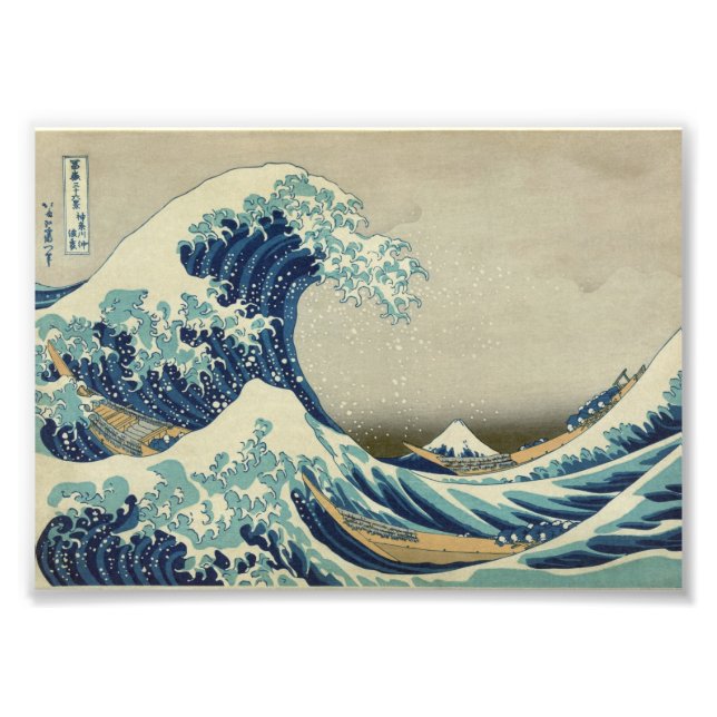 The Great Wave off Kanagawa Photo Print (Front)